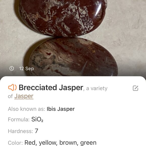 2/$20, Natural Earthy Brecciated Jasper Necklace, Genuine Gemstone Cord Necklace - Picture 10 of 12